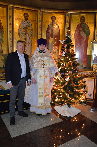 Празднование Рождества Христова в Удомельском благочинии
