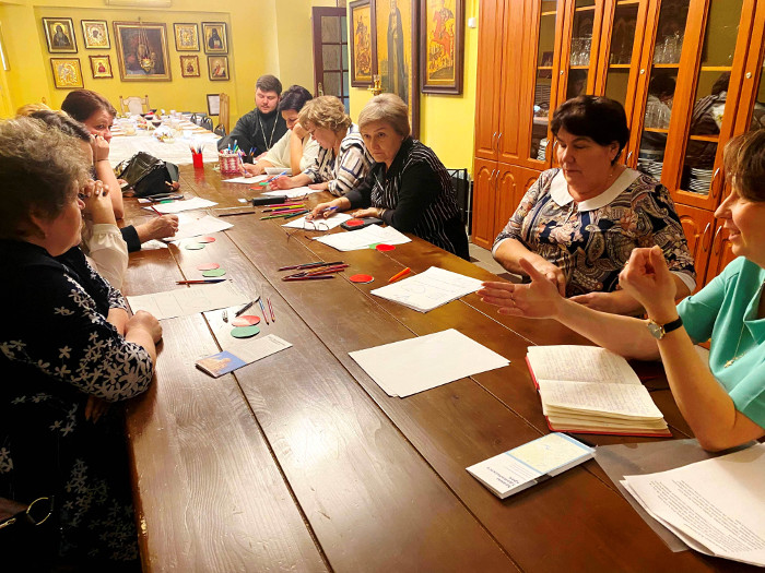 В Князь-Владимирском соборе г. Удомля состоялось заседание методического объединения учителей, преподающих учебные предметы ОРКСЭ и ОДНКНР 