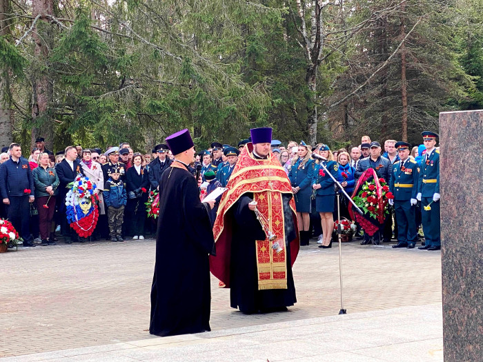 Празднование 77-й годовщины Победы в Великой Отечественной войне состоялось в г. Удомля 