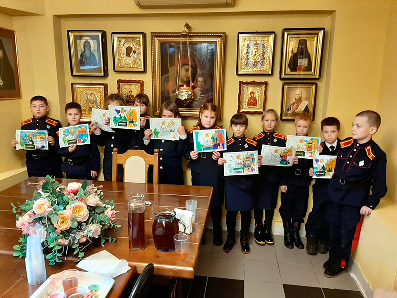 14 ноября кадетский класс Рядкой среднеобразовальной школы посетил Князь-Владимирский собор