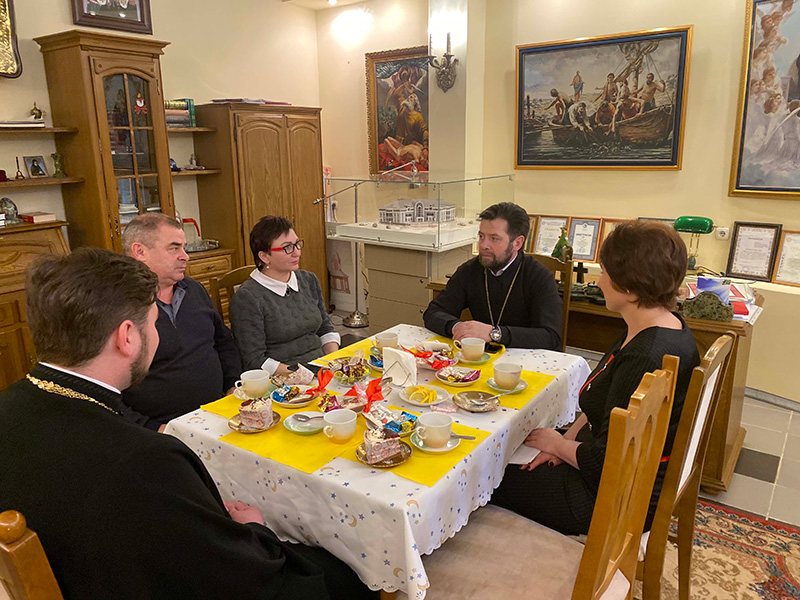 30 января в Князь-Владимирском соборе г.Удомля прошла встреча посвященная подготовке к Епархиальному молодежному мероприятию «Сретенские старты»