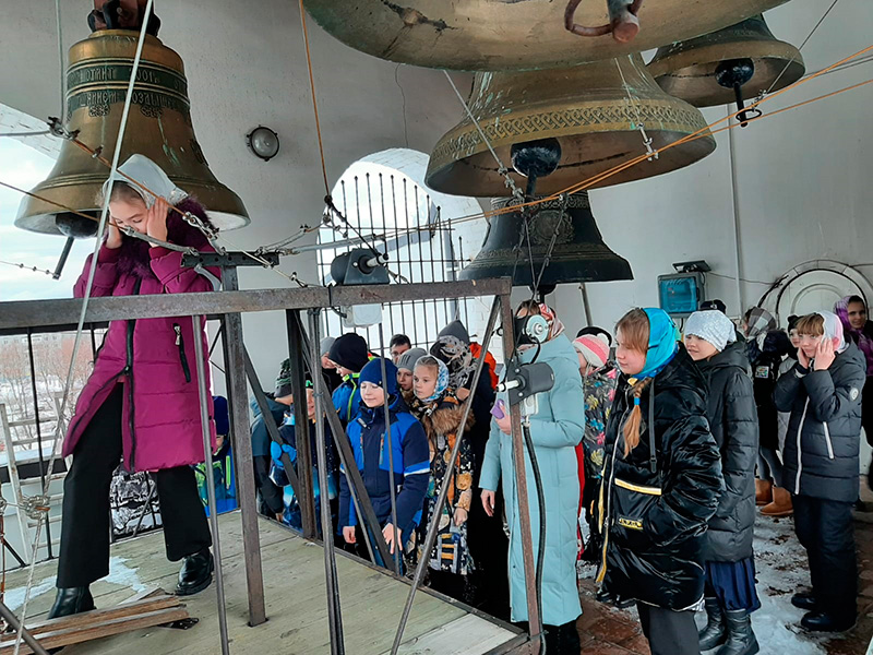 1 и 2 февраля на экскурсиях в Князь-Владимирском соборе были ученики 4-х классов МБОУ УСОШ N4.