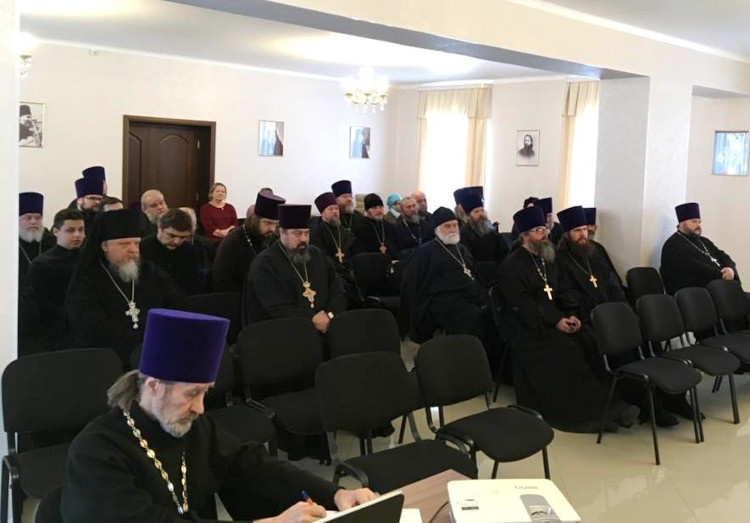 Уставное собрание духовенства, монашествующих и мирян Бежецкой епархии 