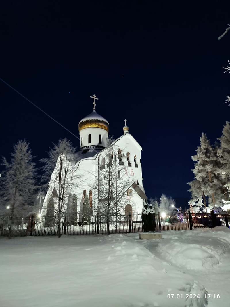 Украшение храмов Удомельского благочиния к празднованию Рождества Христова .