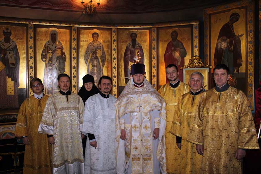 В Князь-Владимирском соборе г.Удомля встретили праздник Рождества Христова