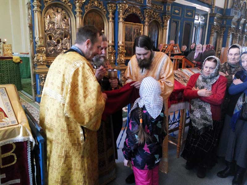 Праздничные службы на Прощёное Воскресенье в сельских храмах
