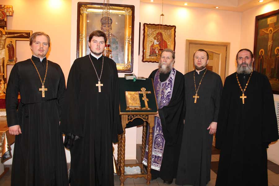 Исповедь и собрание духовенства Удомельского благочиния.