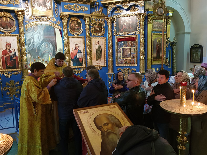 Престольный праздник в храме Иоанна Богослова д.Троица Удомельского района