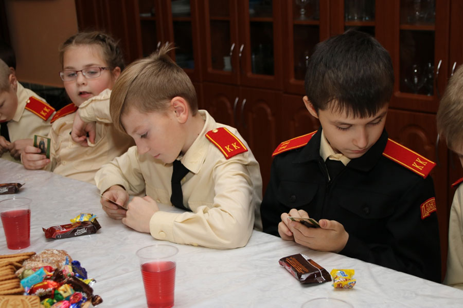 9 ноября в Князь-Владимирском состоялась экскурсия для юных кадетов школы УСОШ №1 им . А.С. Попова.