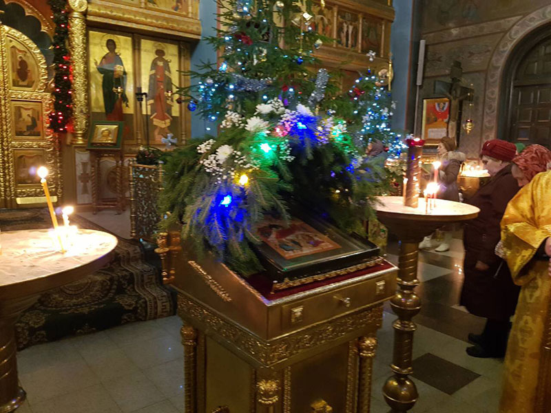 Праздничные Рождественские службы в Князь-Владимирском соборе г.Удомля