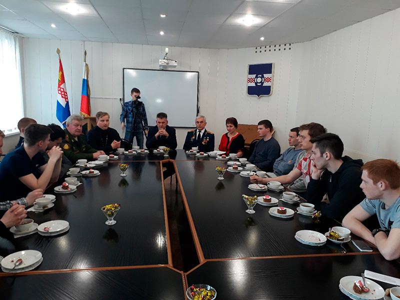 Клирик Удомельского благочиния принял участие во встречи с призывниками Удомельского района.