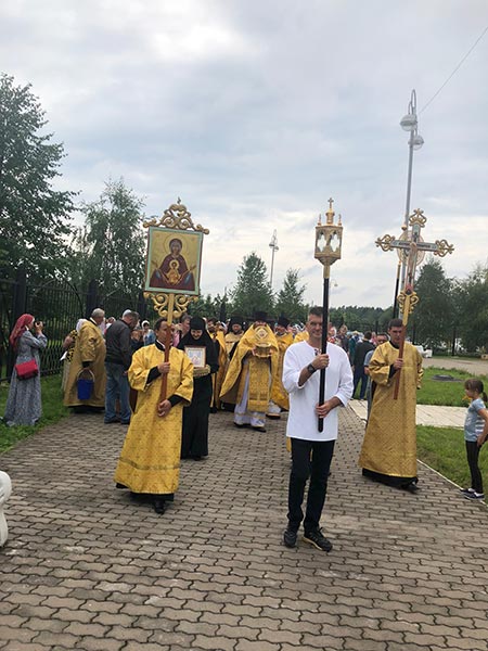 Престольный праздник в Князь-Владимирском соборе г.Удомля
