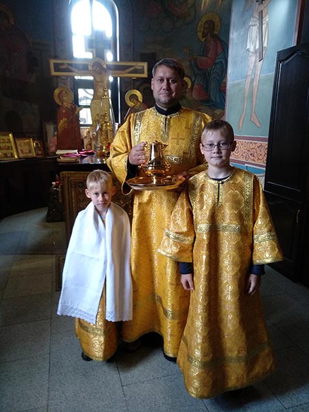 Преображение Господне встретили в Князь-Владимирском соборе г.Удомля