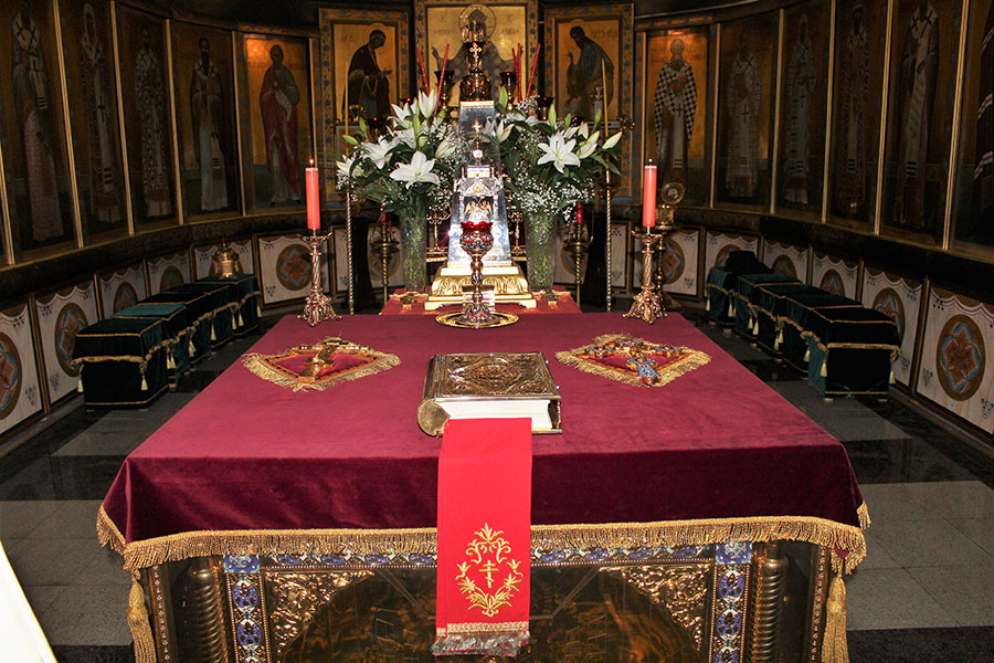 Празднование Святой Пасхи в Князь-Владимирском соборе г.Удомля