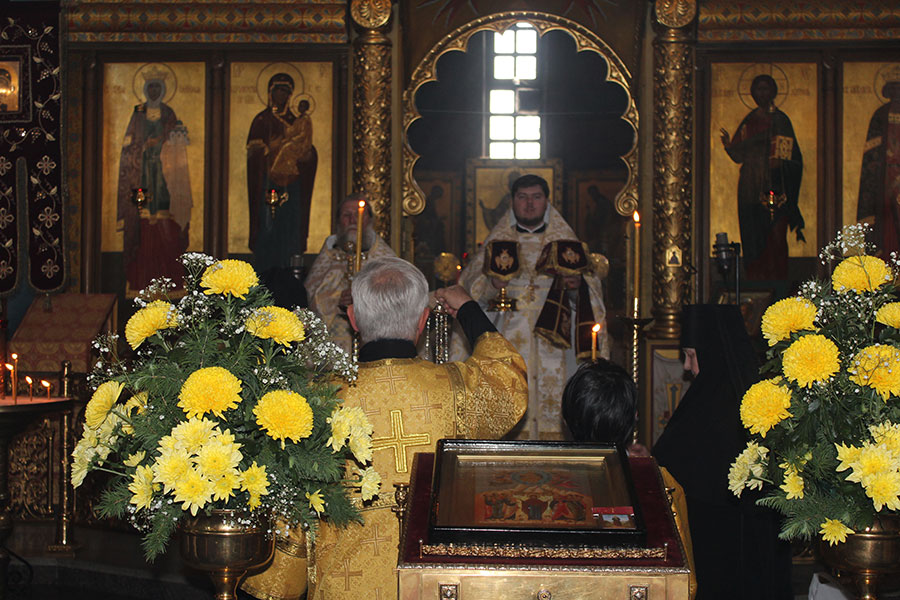 Праздник Вознесения Господня в Князь-Владимирском соборе города Удомля.